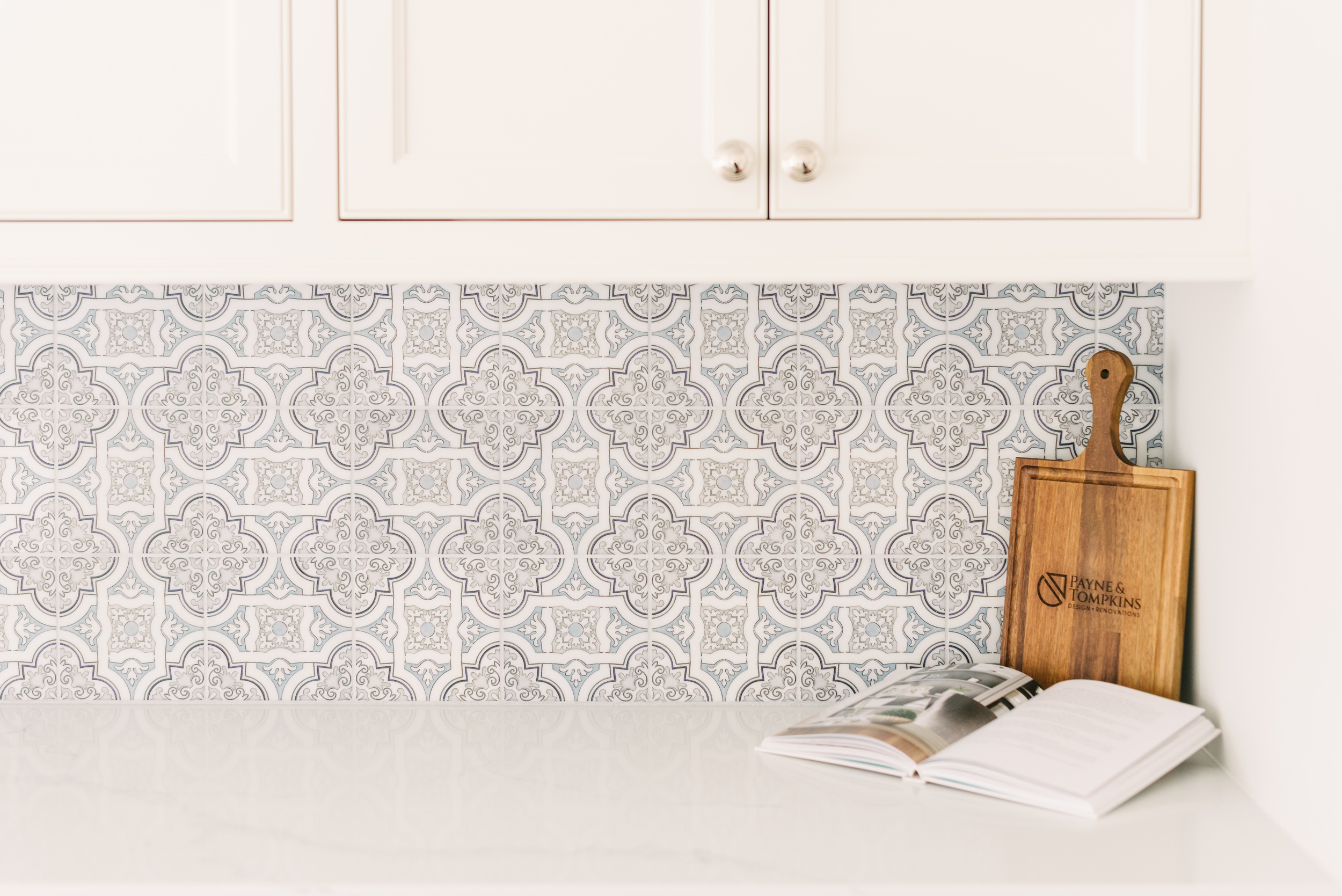 pattern kitchen back splash