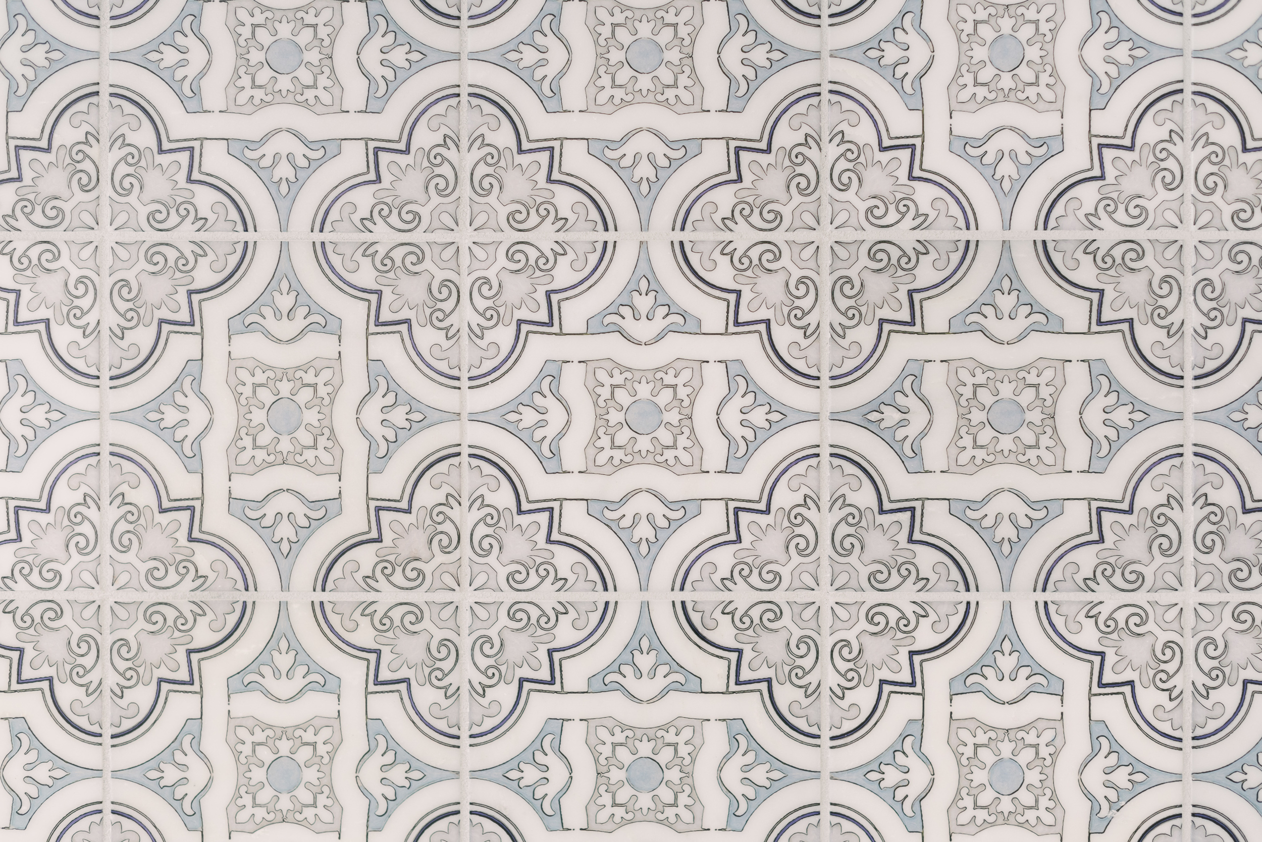 Victorian tile back splash