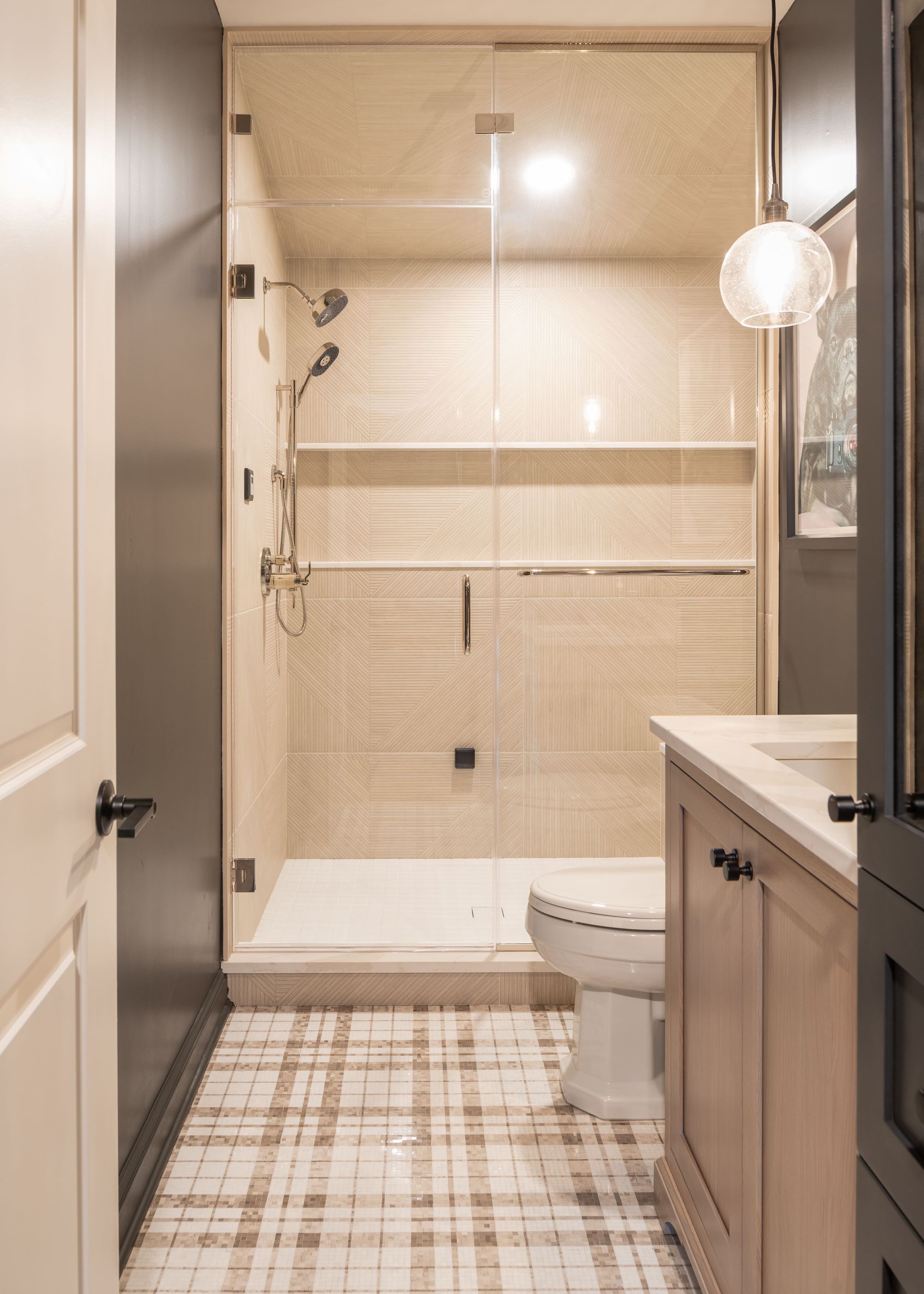 McFarland Ridge Dramatic Basement | Payne & Tompkins Design - Renovations